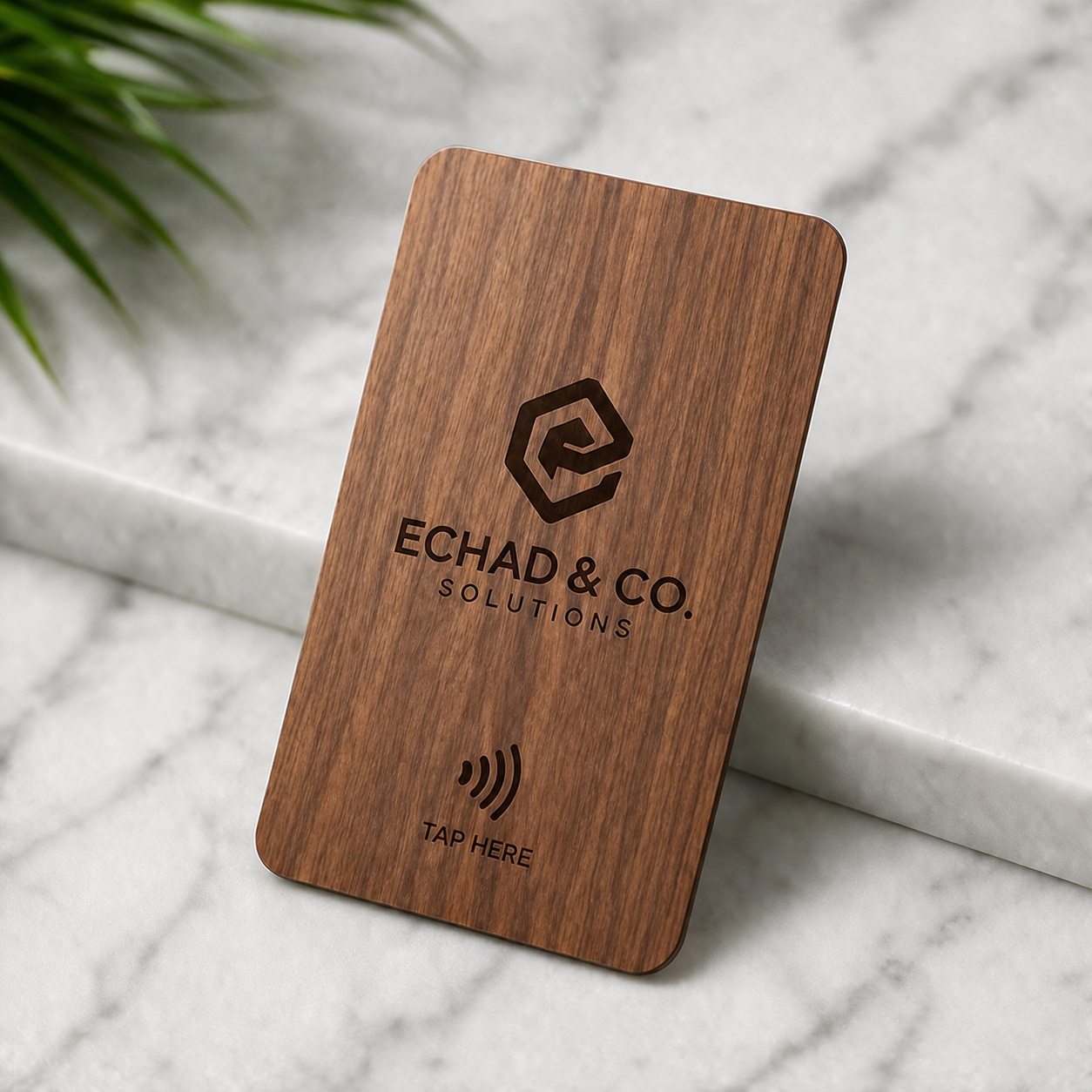 Wooden NFC Card